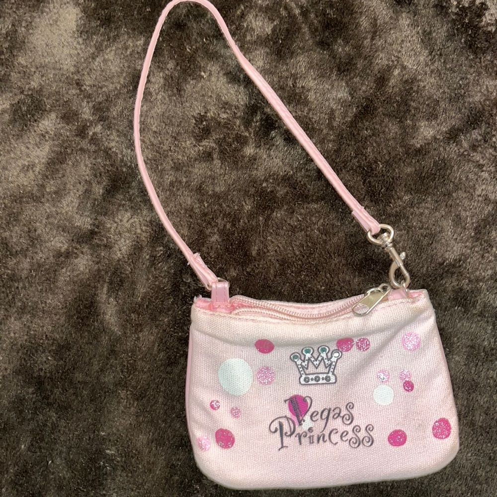 “Vegas princess” wristlet for little girl